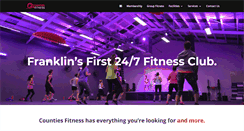 Desktop Screenshot of countiesfitness.co.nz